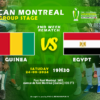 CAN Montréal 2024 : Le Match de Tous les Espoirs se Joue ce Samedi dans le groupe B